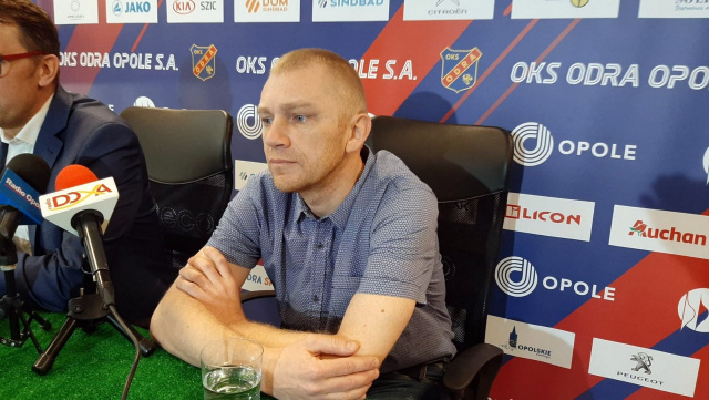 Piotr Plewnia odwołany z funkcji trenera Odry Opole