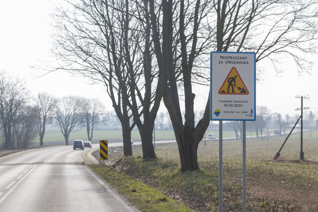 Remont DW 454 w Ziemiełowicach. Kierowcy przez 3 miesiące będą musieli korzystać z 60-kilometrowego objazdu