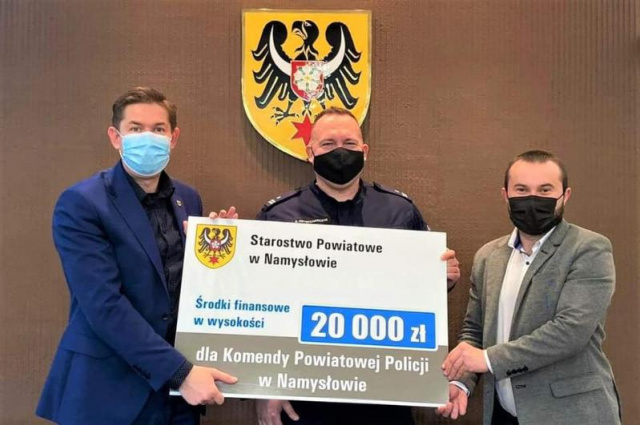 20 tysięcy złotych na dodatkowe patrole policji w powiecie namysłowskim