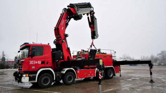 Na wyposażenie brzeskiej straży pożarnej trafi nowy rotator. To wóz do zadań specjalnych, który może nawet podnosić przewrócone ciężarówki