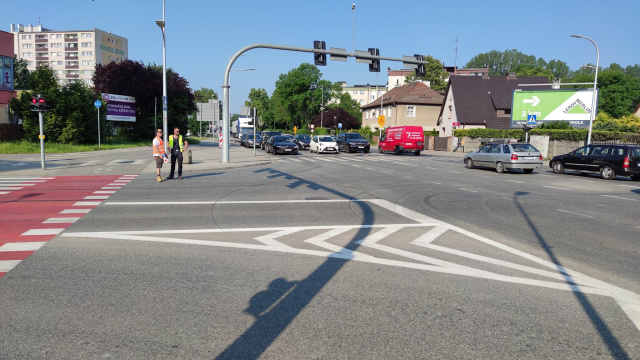Opole: opóźnienia przy montażu systemu ITS. Drogowcy poprawią działanie sygnalizacji na skrzyżowaniu obwodnicy z DK 46
