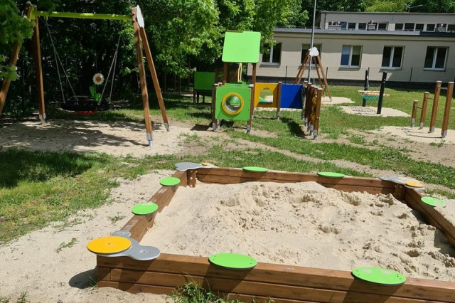 Plac do zabawy i rehabilitacji powstał przy przedszkolu dla niepełnosprawnych maluchów