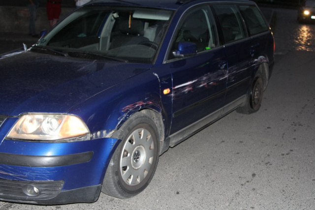 Pijany senior za kierownicą passata uszkodził 5 samochodów w Byczynie. Interweniowali policjanci po służbie
