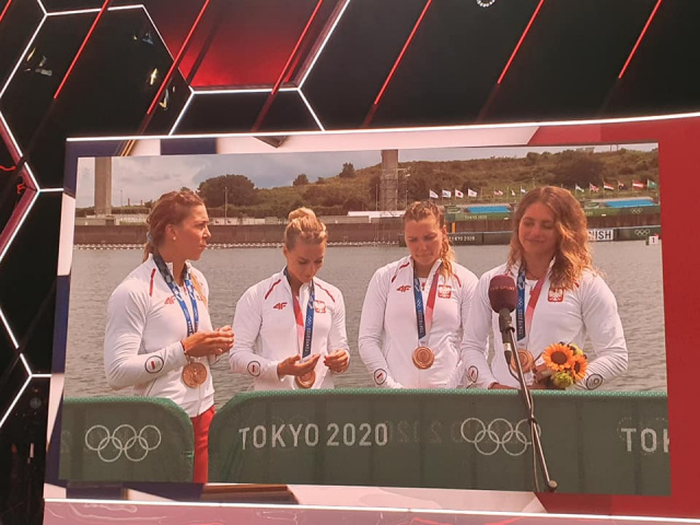 Polskie kajakarki zdobyły brązowy medal na IO w Tokio