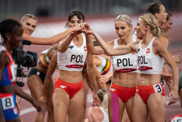Polska sztafeta kobiet 4x400 m pobiegła po srebrny medal IO w Tokio
