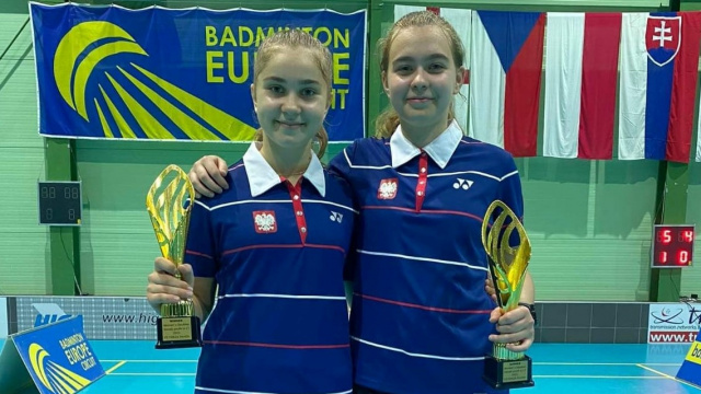Młoda badmintonistka Technika Głubczyce z powodzeniem startowała na międzynarodowych zawodach na Słowacji