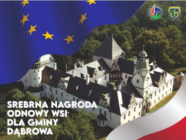 Gmina Dąbrowa zajęła II miejsce w konkursie Europejskiej Nagrody Odnowy Wsi
