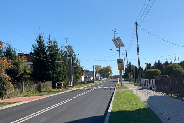 Przebudowana droga Gościęcin - Karchów już jest oddana do użytku