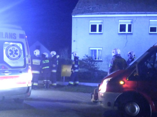 Z OSTATNIEJ CHWILI Wybuch gazu ciężko ranił dwie osoby w Polskiej Nowej Wsi. Lądował śmigłowiec LPR