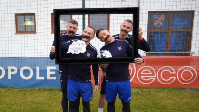 Pamiętajmy o profilaktycznych badaniach. Piłkarze opolskiej Odry dołączyli do akcji Movember