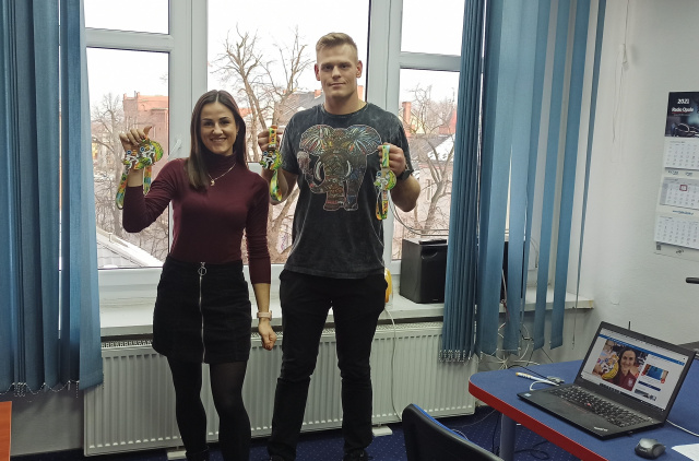Worek medali przywieźli do domu Karolina i Bartosz Słodkowscy z mistrzostw Europy w Taekwondo