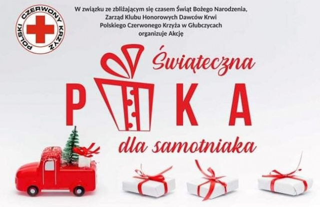 PCK w Głubczycach organizuje dla starszych osób świąteczną akcję pomocy