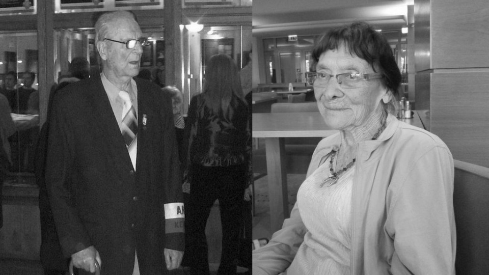 Śp. Zygmunt Cmak i śp. Lidia Lwow-Eberle