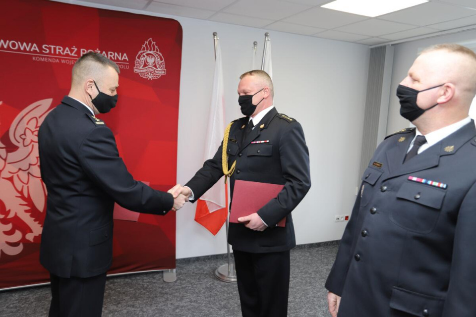 St. kpt. Sebastian Jantos przeszedł na emeryturę [fot. www.psp.opole.pl]