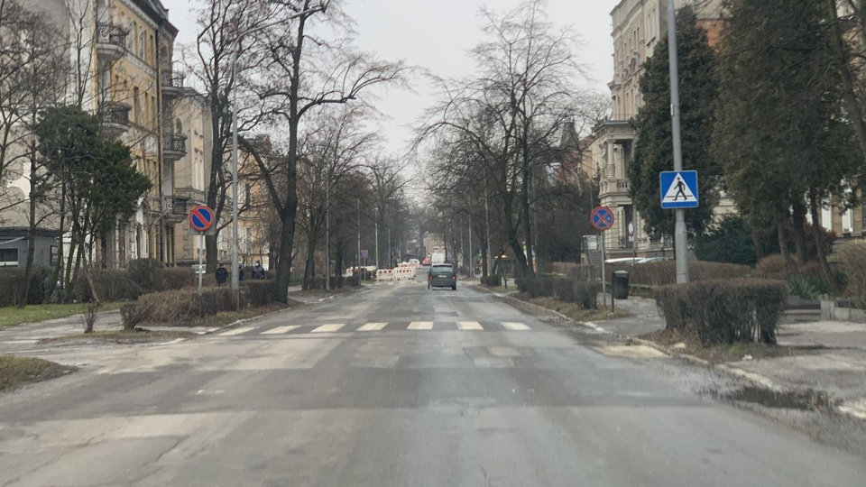 Ulica Jana Pawła II w Brzegu [fot. Daniel Klimczak]