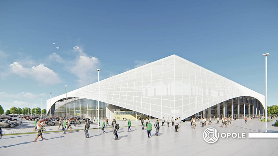 Projekt nowego stadionu piłkarskiego w Opolu [fot. UM Opola]
