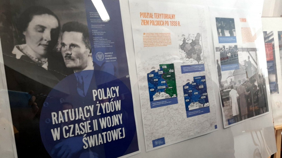 Wystawa "Polacy ratujący Żydów w czasie II wojny światowej" [fot. Mariusz Chałupnik]
