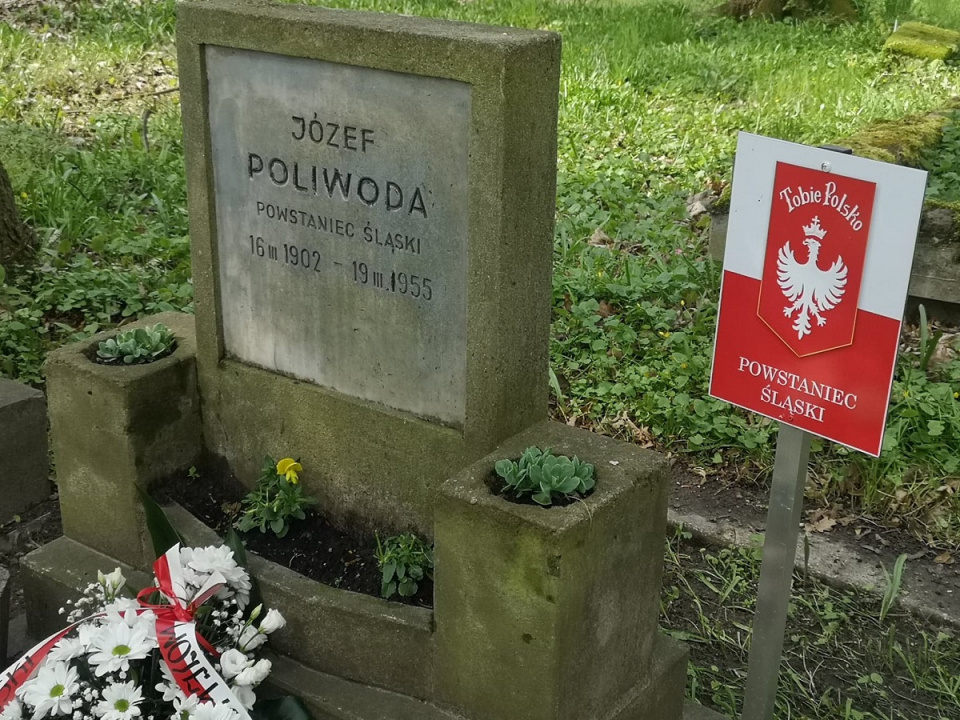 Mogiły powstańców na cmentarzu w Opolu [fot. Katarzyna Doros]