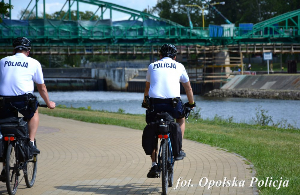 Policyjne patrole na rowerach [fot. policja]