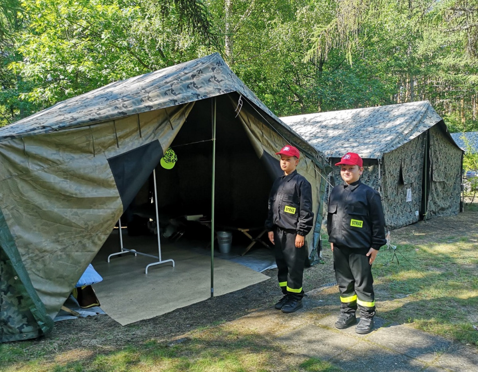Obóz strażacki [fot. Katarzyna Doros]