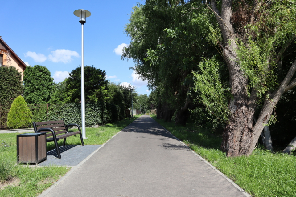 Nowa ścieżka rolkowo-piesza w Wołczynie [fot. archiwum Urzędu Miejskiego w Wołczynie]