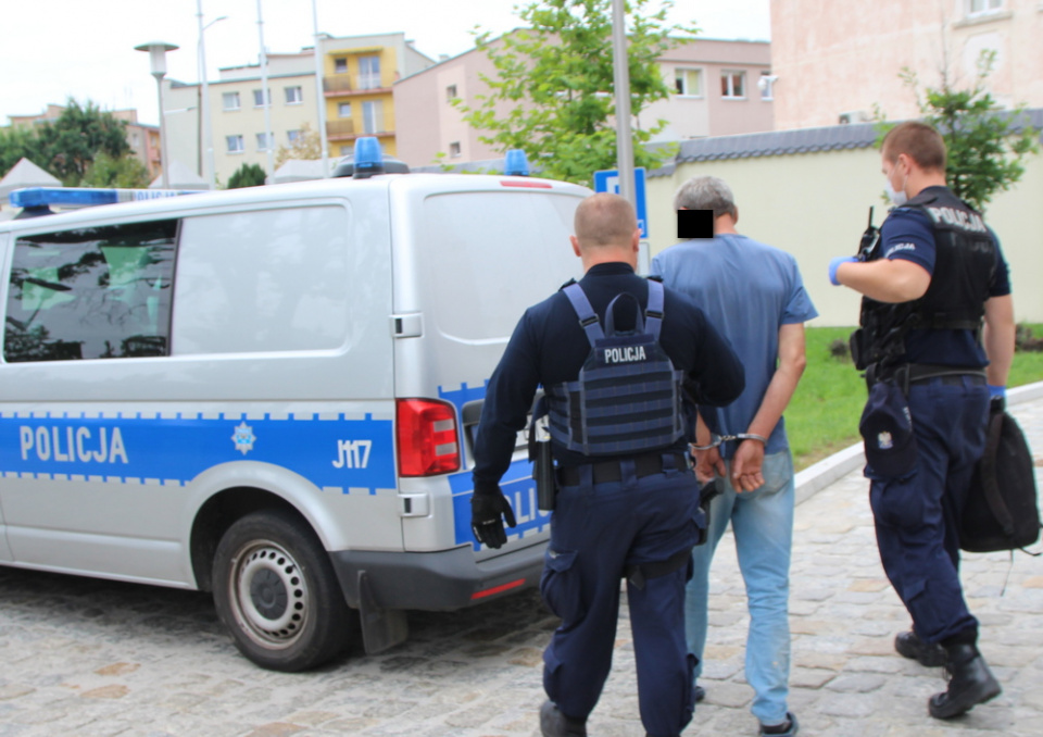 54-letni zatrzymany w gminie Lewin Brzeski [fot. archiwum policji]