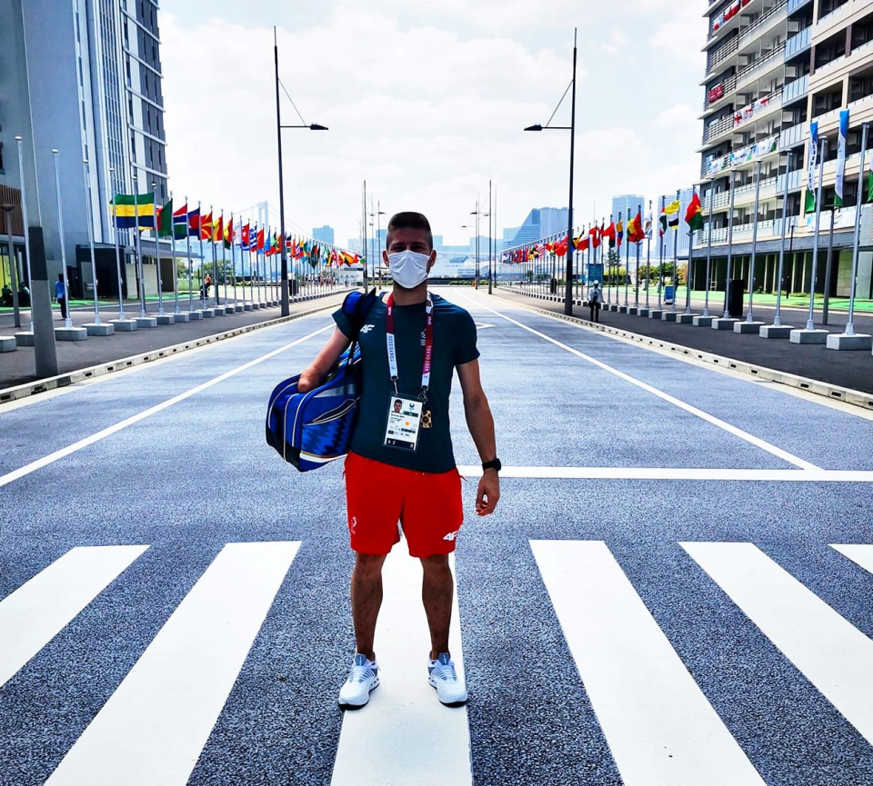 Bartłomiej Mróz czeka na start w Tokio - [fot: archiwum zawodnika]