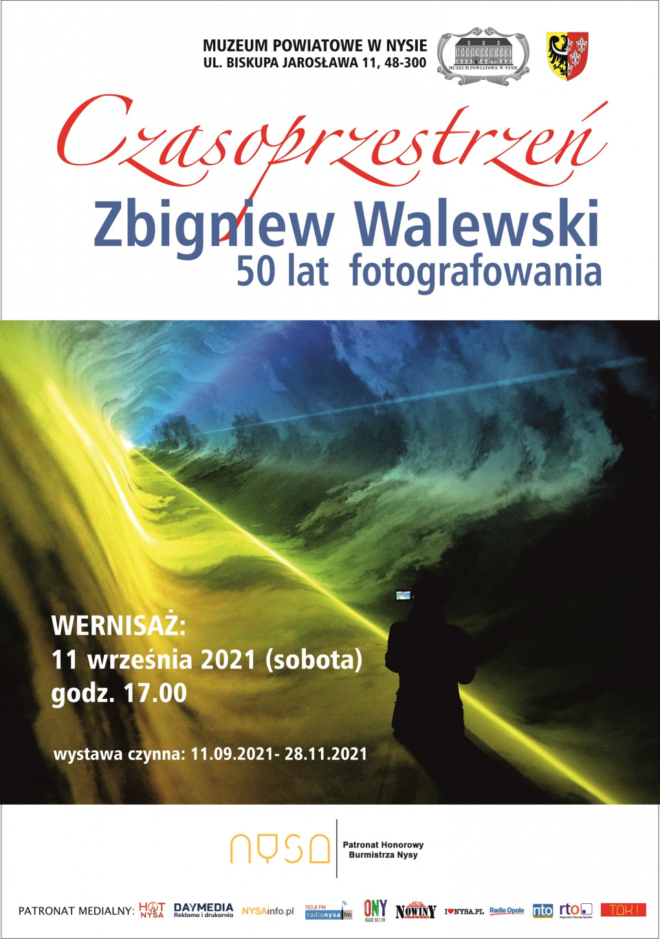 Wystawa fotograficzna Zbigniewa Walewskiego - plakat [materiały nadesłane przez Muzeum Powiatowe w Nysie]