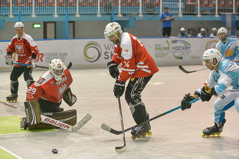 Opolanin Tomasz Bardelski poprowadził reprezentacje Polski w Mistrzostwach Świata w hokeju na rolkach [fot. FB Tomasza Bardelskiego]