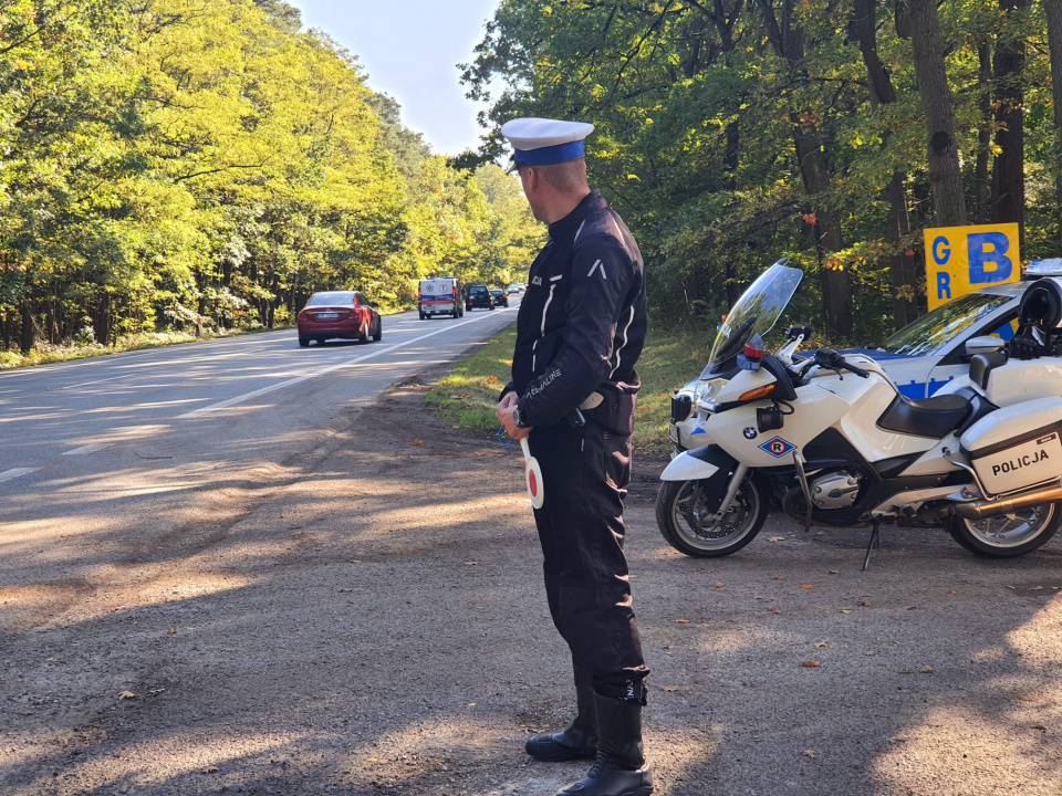 Trwa policyjna akcja "Opolski bezpieczny motocyklista" [fot. Opolska Policja]