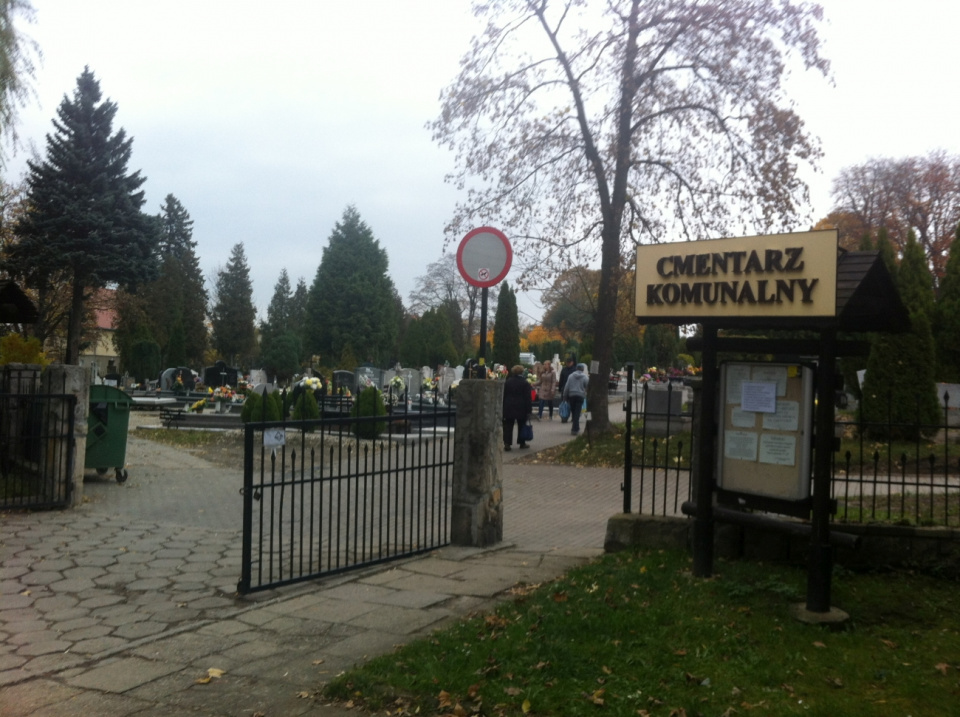 Cmentarz komunalny w Głuchołazach [zdj. Paweł Konieczny]