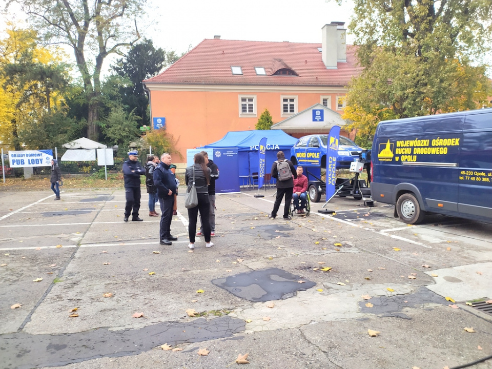 Akcja zbiórki krwi w KWP Opole [fot. Witold Wośtak]