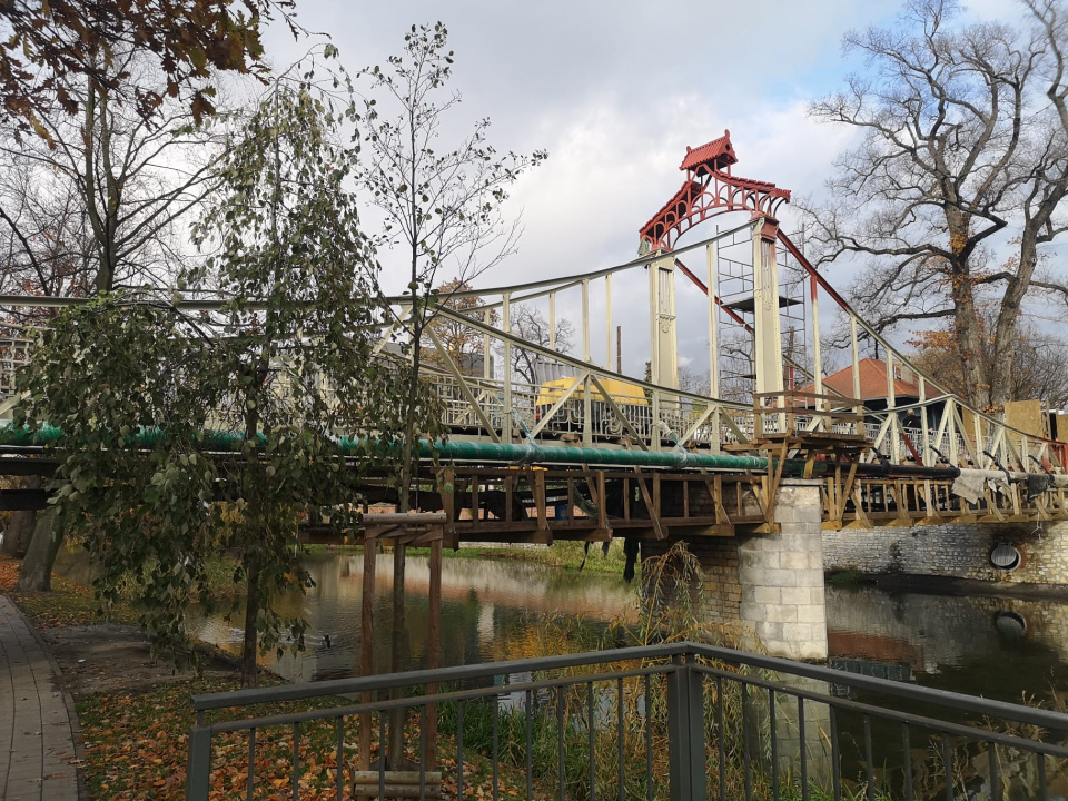 Most Groszowy w Opolu nadal zamknięty [fot.K.Doros]