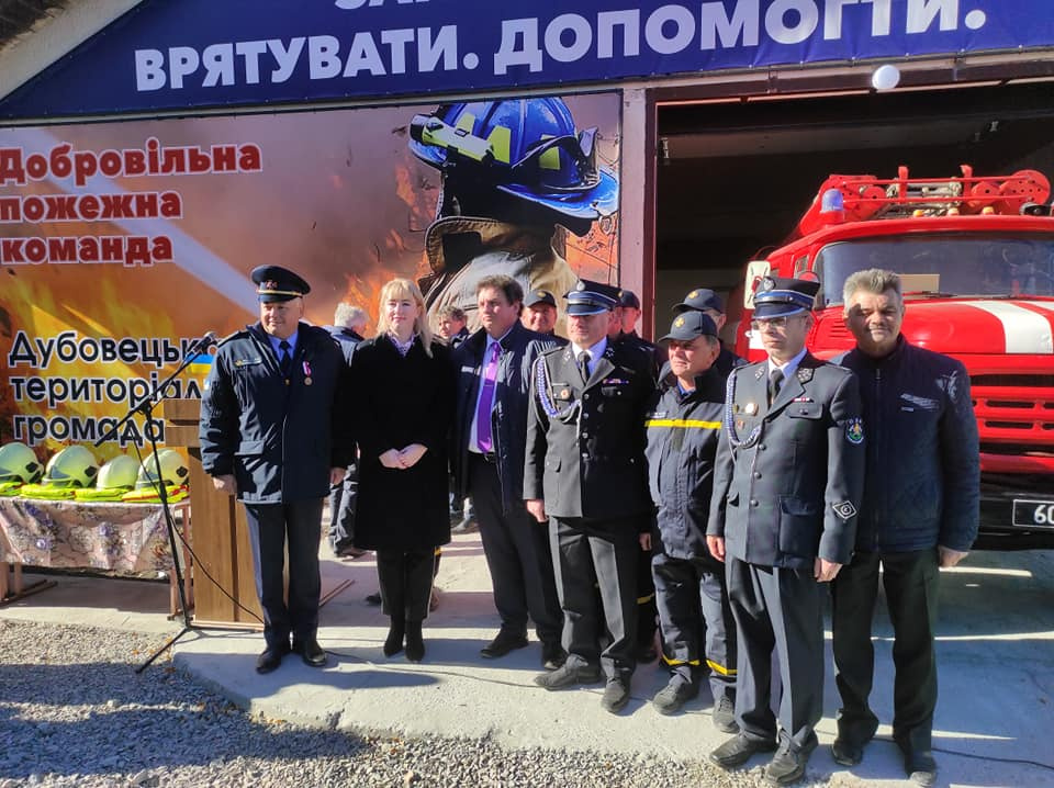Wizyta strażaków OSP Kadłub Turawski na Ukrainie [fot. archiwum jednostki]