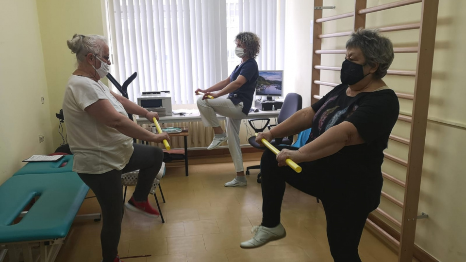 Rehabilitacja pocovidowa w USK w Opolu [fot. Katarzyna Doros]