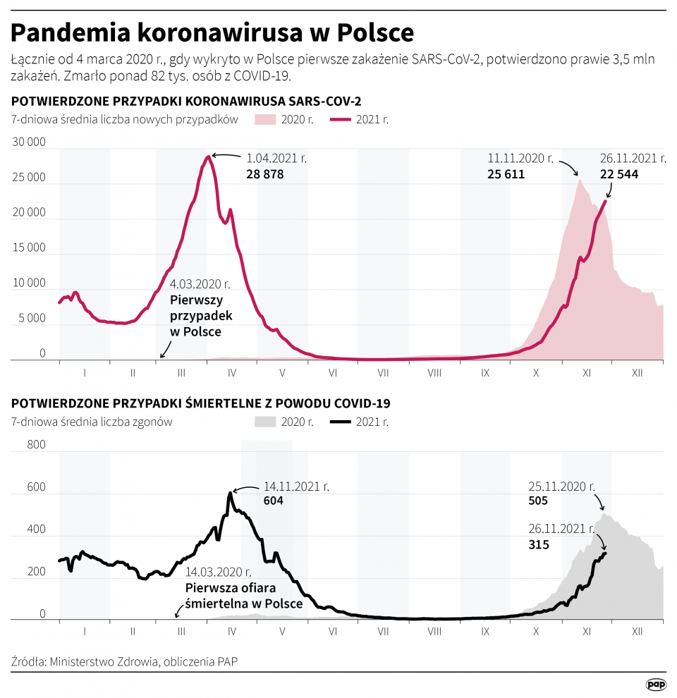 Pandemia koronawirusa w Polsce [Autor: Maciej Zieliński, źródło: PAP]