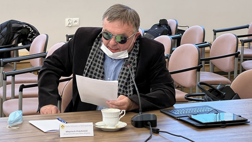 Wojciech Próchnicki został odwołany w funkcji wiceprzewodniczącego namysłowskiej rady miejskiej [fot. Daniel Klimczak]