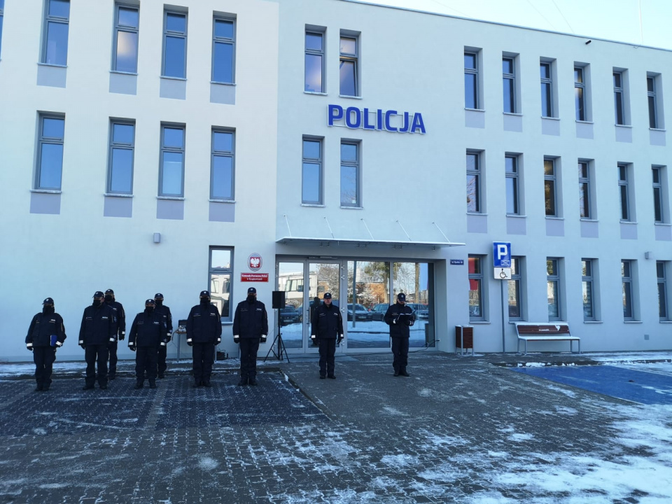 Otwarcie nowej komendy policji w Krapkowicach [fot. Katarzyna Doros]