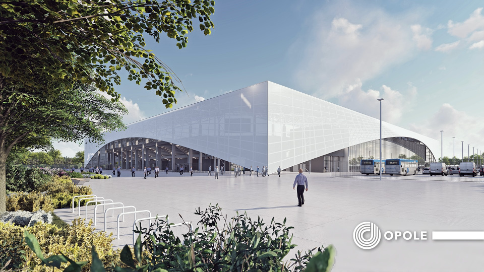 Wizualizacja nowego stadionu piłkarskiego w Opolu [fot. UM Opola]