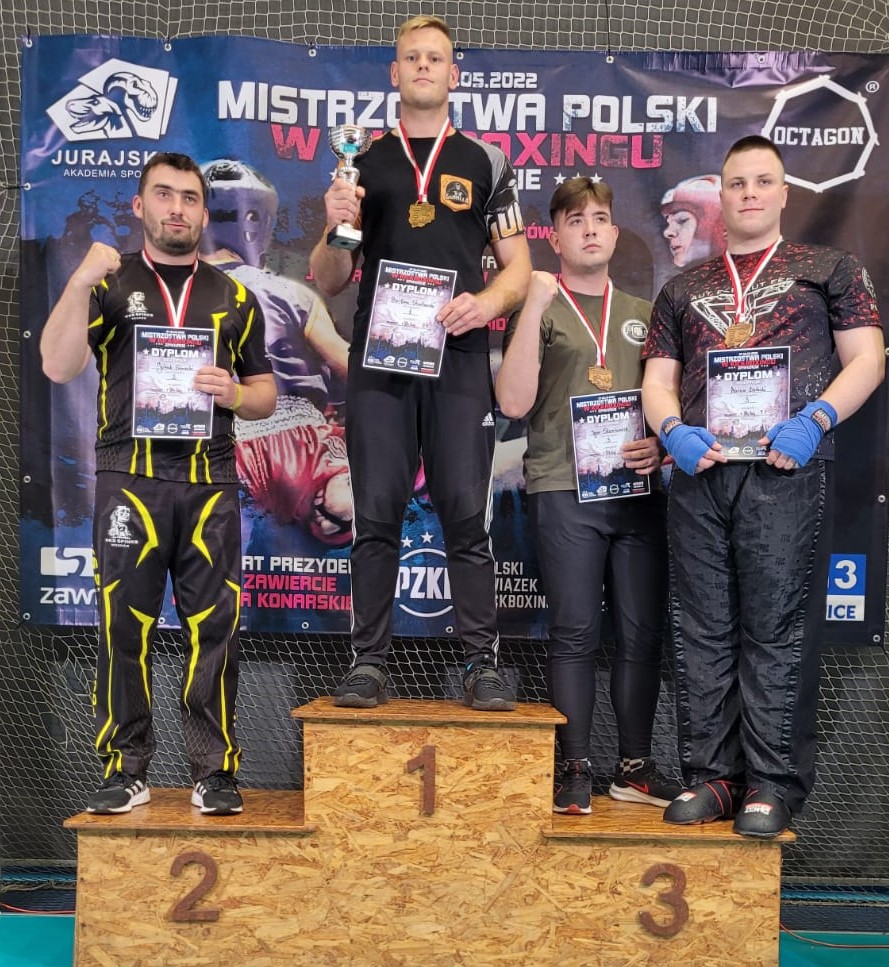 Medaliści MP w kickboxingu - [fot: Karolina Słodkowska]