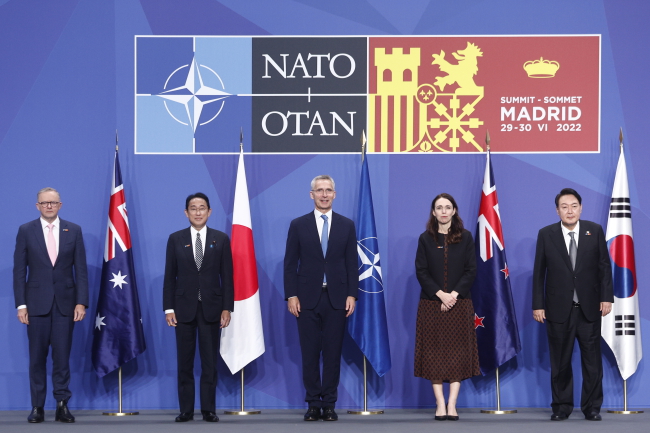 Szczyt NATO w Madrycie [fot. PAP/EPA/Rodrigo Jimenez]