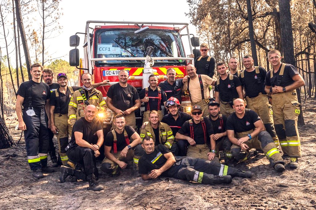 Les pompiers polonais ont terminé leur mission dans le sud de la France.  Entre…