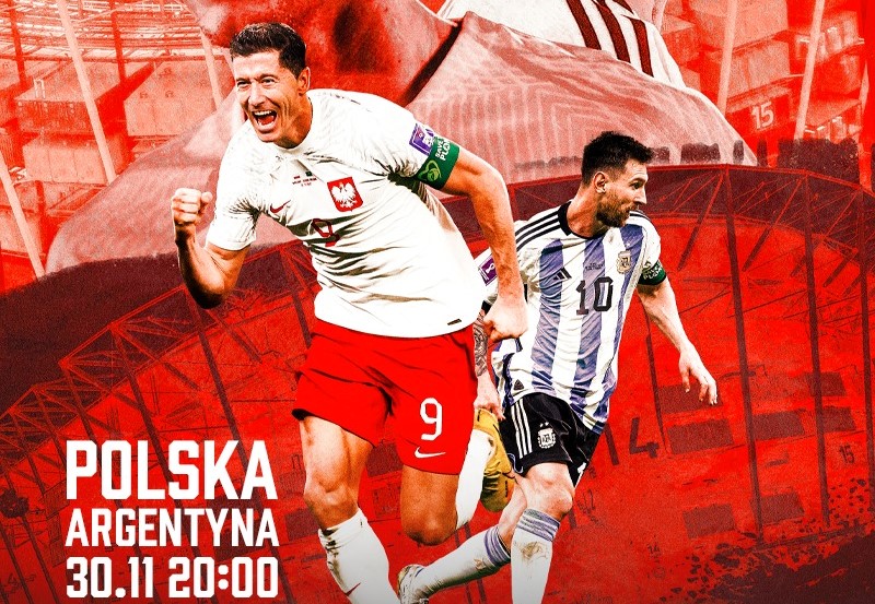 Polska kontra Argentyna fot.facebook.com/LaczyNasPilka
