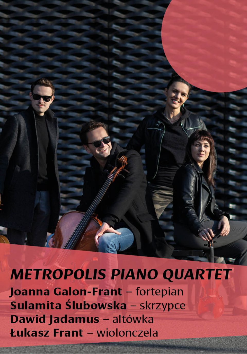 Koncert kameralny Metropolis Piano Quartet w Filharmonii Opolskiej już w piątek – są jeszcze bilety! [fot. materiały Filharmonii Opolskiej]