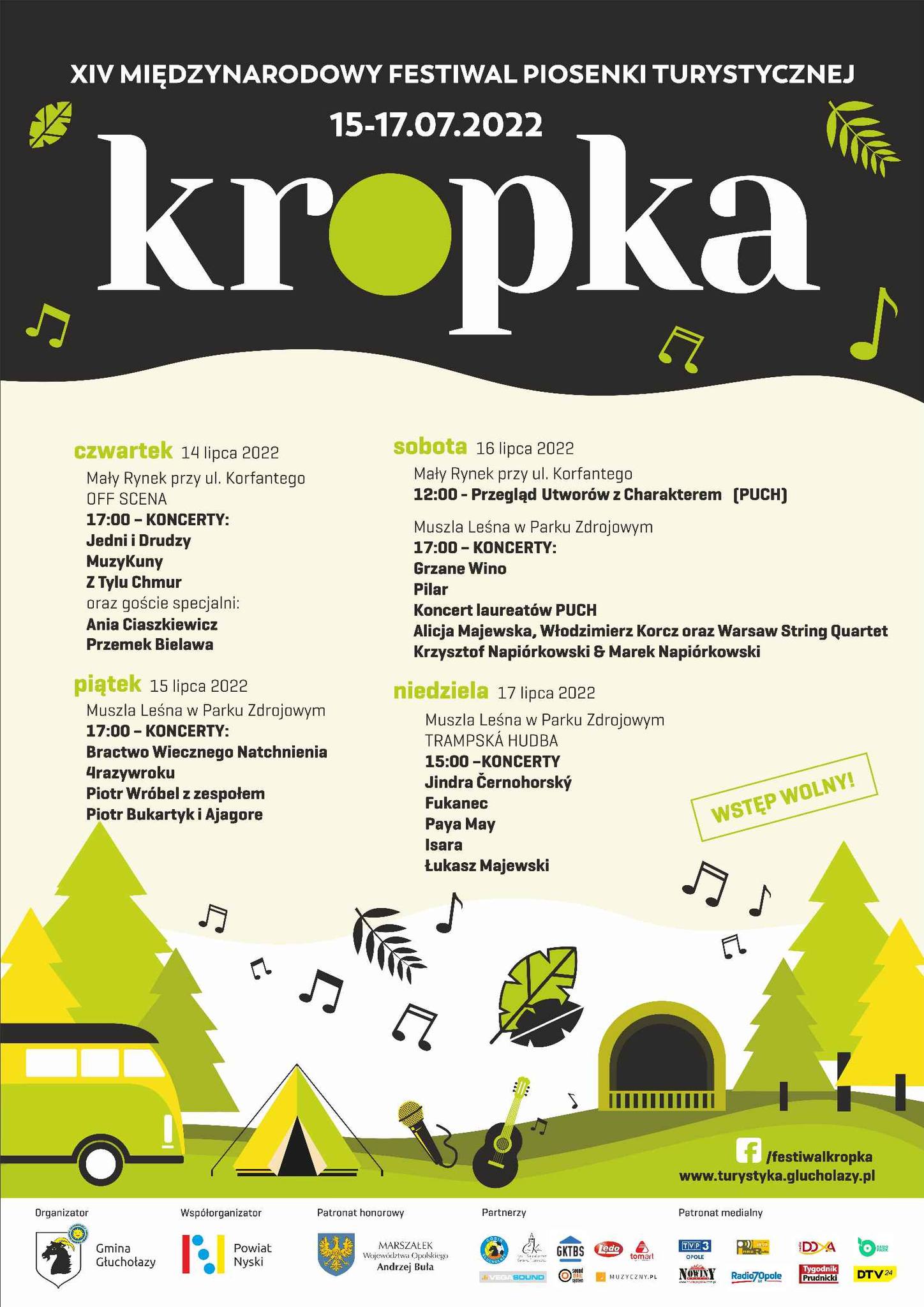 XIV Międzynarodowy Festiwal Piosenki Turystycznej w Głuchołazach