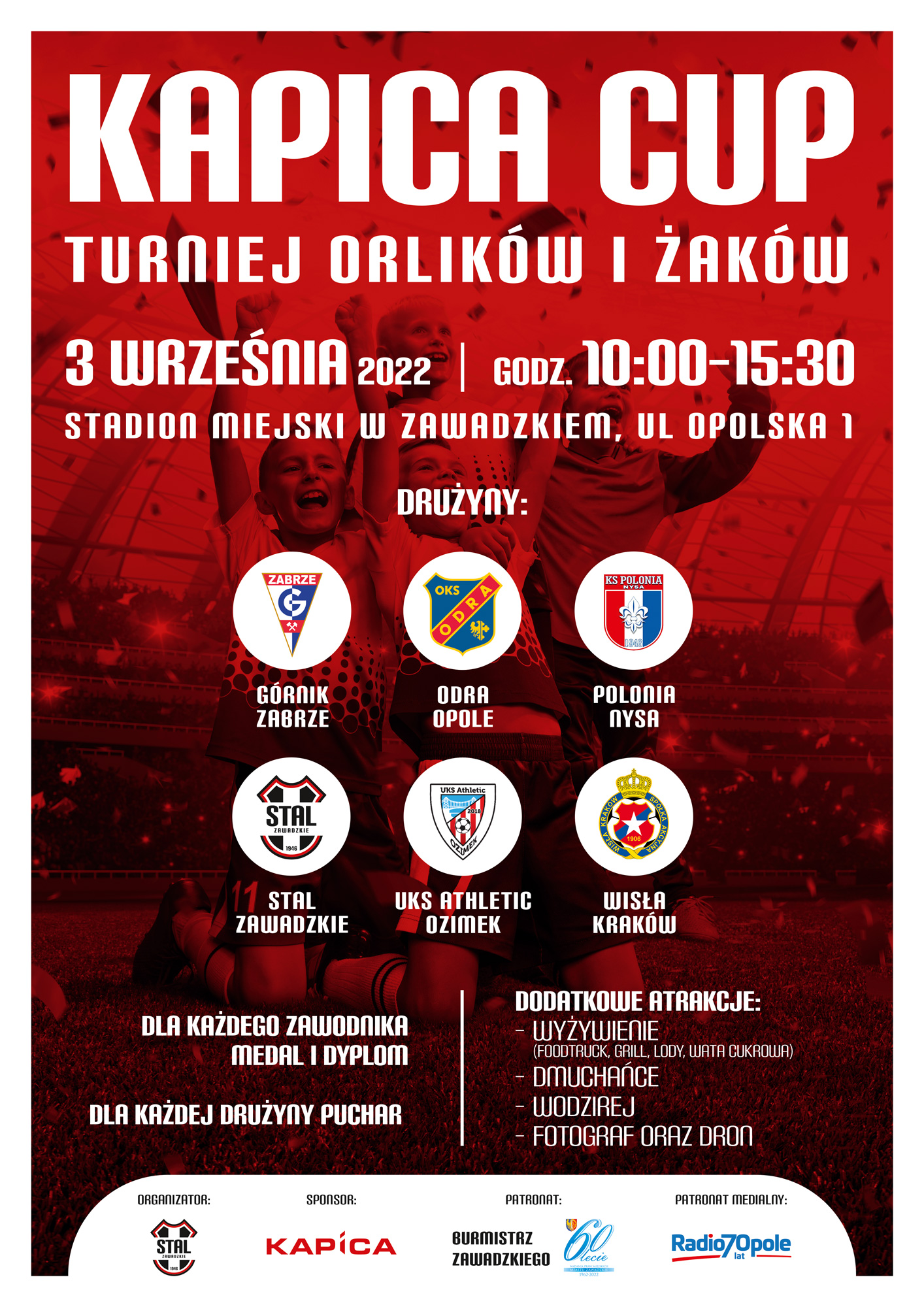 Plakat turnieju Kapica Cup