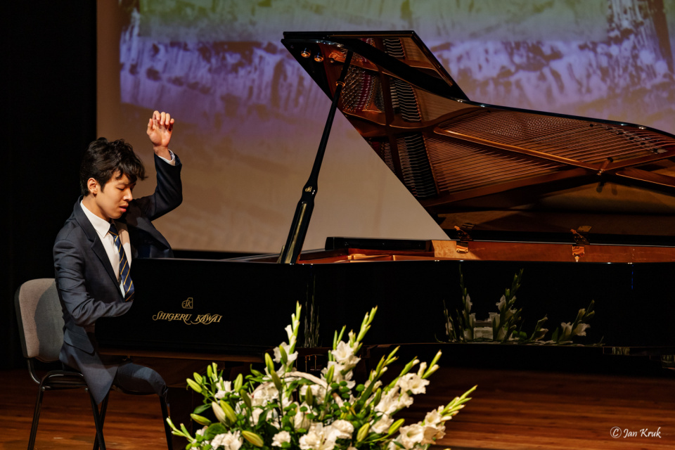 Recital Hyuka Lee podczas XXX Śląskiego Festiwalu im. Ludwiga van Beethovena w Głogówku [fot. Jan Kruk]