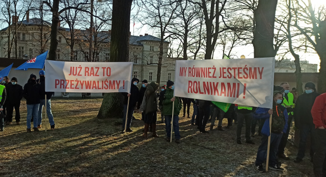 Rolniczy protest w Głubczycach. Co z podziałem gruntów dzierżawionych przez firmę Top Farms Pomysłów jest kilka