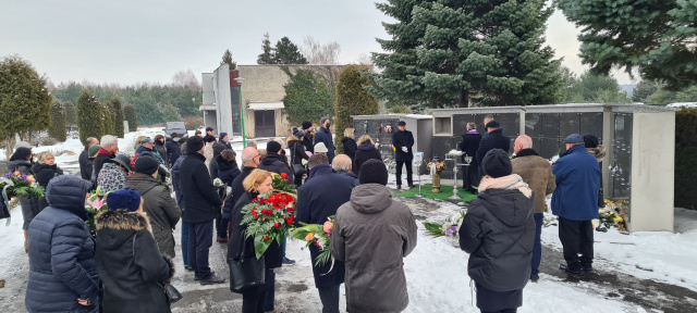 Na cmentarzu w Ozimku pożegnaliśmy naszego redakcyjnego kolegę Andrzeja Russaka