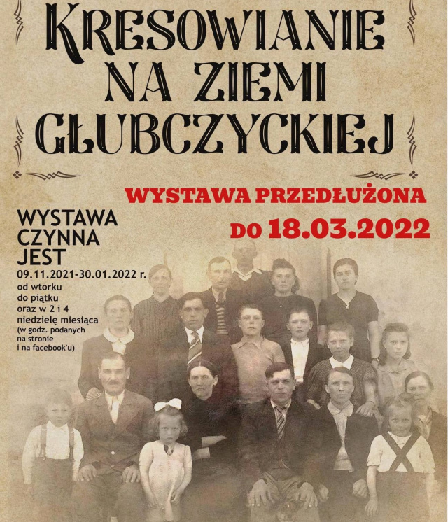 Powiatowe Muzeum Ziemi Głubczyckiej przedłużyło wystawę na temat byłych mieszkańców Kresów